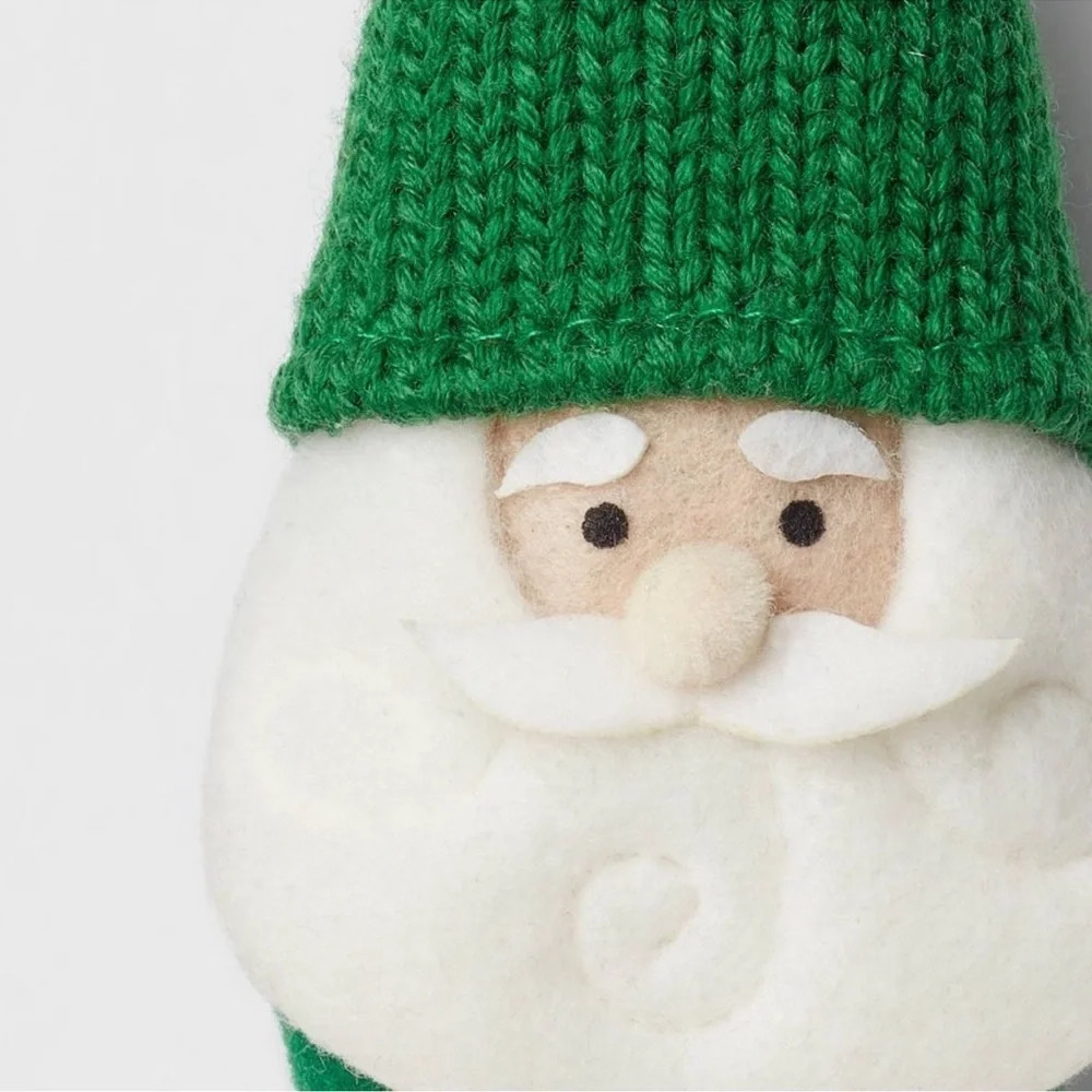 Gnome with Green Hat Ornament, NWT - Picture 2 of 3